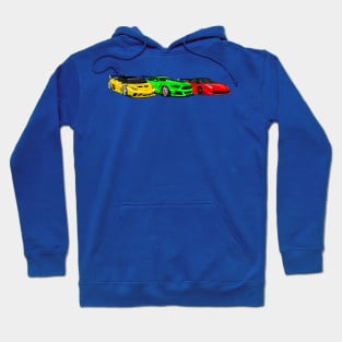 WIDE BODY CARS Hoodie